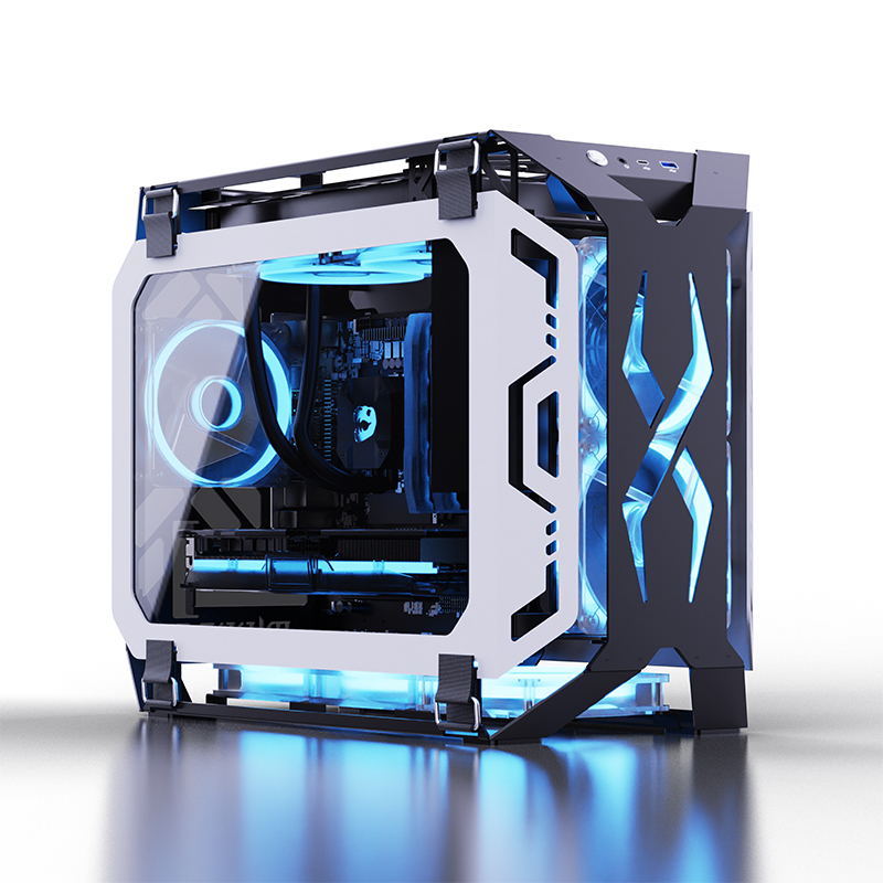 Pc Chassis - Obudowa komputerowa Lovingcool, nowy design, otwarty