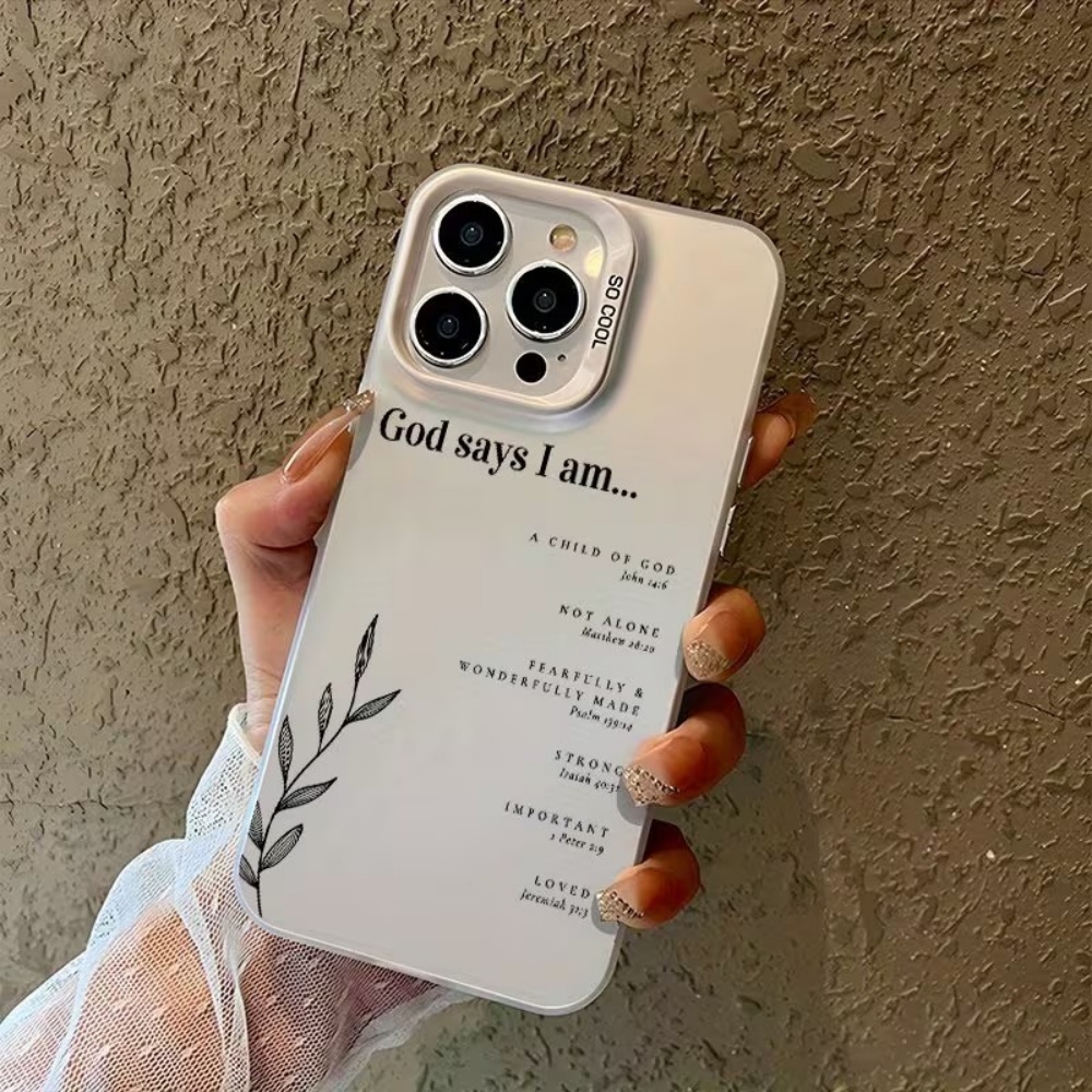Mini Pc Case - Etui na telefon z chrześcijańskim motywem