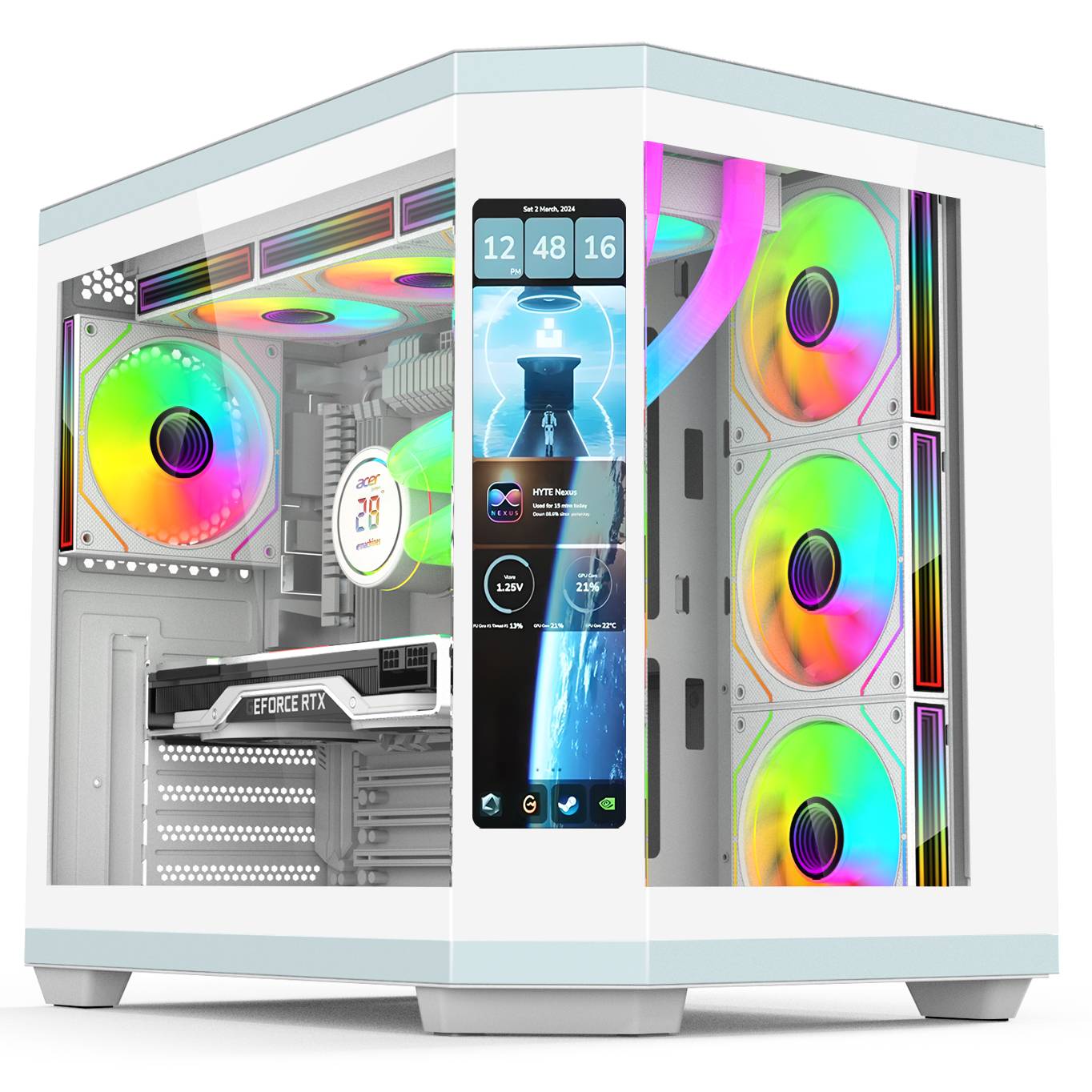 Atx Case - Obudowy komputerowe Full Tower w kolorze
