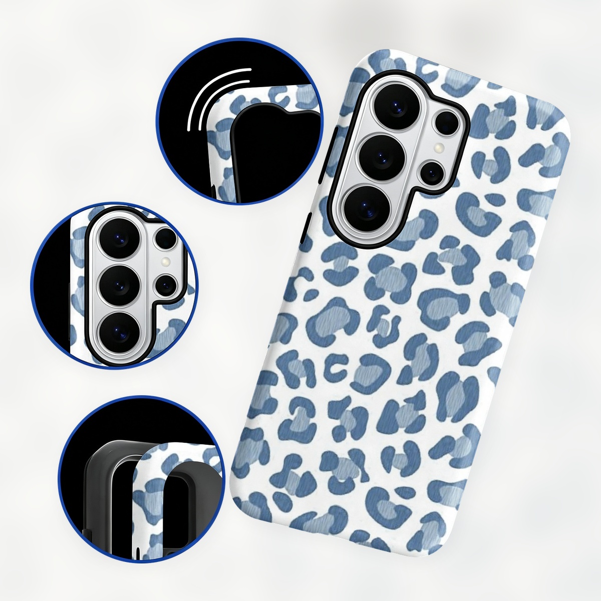 Niebieskie etui na telefon z d – Computer Case recenzja i cena